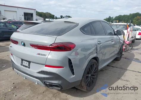 2022 BMW X6 M50I z USA, uszkodzony, nr VIN 5UXCY8C01N9J87217